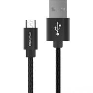 PoloSmart PSM07 1 Metre Siyah Lightning Hızlı Şarj Kablosu