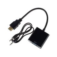 Polotech HDMI to VGA Ses Çıkışlı Kablo Çevirici