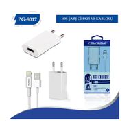 Polygold PG-8713 1.5 mt 2.1 A iPhone USB Ev Tipi Şarj Aleti