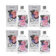 Pomellos Keukenhof Bahçeleri ve Pembe Orkide 4x250 ml Cam Şişe Kolonya