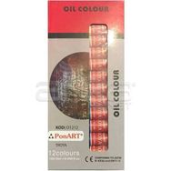 Ponart 12x12 ml O1212 Yağlı Boya Seti