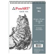 Ponart 17 gr 30 Yaprak Eskiz Blok
