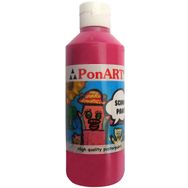 Ponart School Paint Siklamen 250 ml Akrilik Boya
