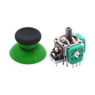 Popkonsol 1+1 One - One S/x - Series S/x Uyumlu Siyah Yeşil Xbox One Analog Motor Topuz Seti