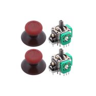Popkonsol 2+2 One - One S/x - Series S/x Uyumlu Kırmızı Bordo Xbox One Analog Motor Topuz Seti