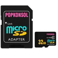 Popkonsol 32 GB Class 10 Yüksek Hızlı High Speed Mikro SD Hafıza Kartı