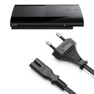 Popkonsol Ps3 Süper Slim Güç Kablosu 1.5 m Playstation 3 Süper Slim Kasa Uyumlu Ps3 Kablo Yedek Parça