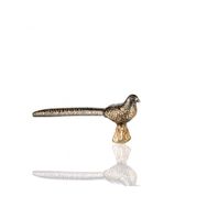 Porio 45x17 cm Gold Kuş Dekor