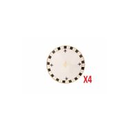 Porland 04ALM005907 Palms 20 cm 4'lü Çukur Tabak
