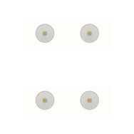 Porland 04ALM005995 Arabesque 21 cm 4'lü Desenli Tabak