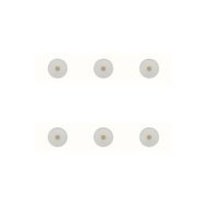 Porland 04ALM005995 Arabesque 21 cm 6'lı Desenli Tabak