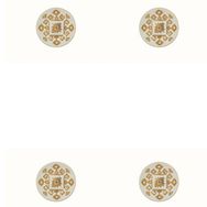 Porland 04ALM006031 4'lü 10 cm Arabesque Desen Mini Kase