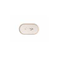 Porland 04ALM007654 28 cm Botanical Desen 4 Kayık Tabak