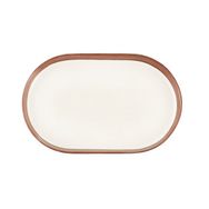 Porland 04ALM007822 18 cm Chopin Bakır Kayık Tabak