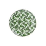 Porland 04A+P018763 Desen1 Yeşil 28 cm Morocco Düz Tabak