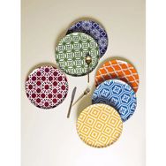 Porland 04AP021774 Morocco 6'lı 24 cm Karma Renkli Servis Takımı