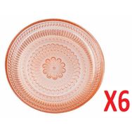 Porland 04FIA002589 Lina Turuncu 17 cm 6'lı Tabak
