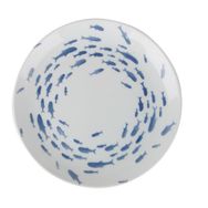 Porland 19 cm Marıne Blue Desen2 Düz Tabak