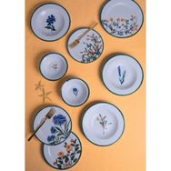 Porland 24 Parça Flower Garden 6 Kişilik Yemek Takımı