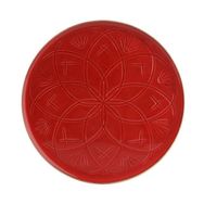 Porland 27 cm Christina Kırmızı Düz Tabak