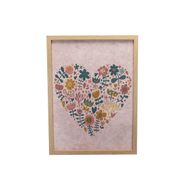 Porland 30x40 cm Pembe Kalp Bebek Çocuk Tablo