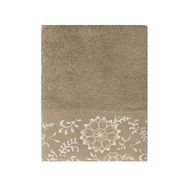 Porland Akra 50x90 Nakışlı Yeşil Havlu