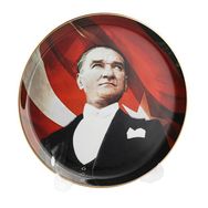 Porland Atatürk 28 cm Desen 6 Dekoratif Tabak