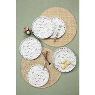 Porland Ayçil 6 Parça 6 Kişilik 20 cm Porselen Pasta Servis Takımı