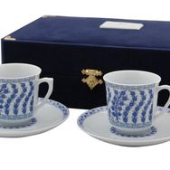 Porland Bahar Dalı 77 cc 2 Kişilik Kahve Takımı