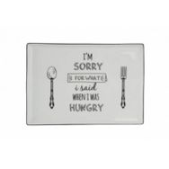 Porland Be Happy 27x20 cm Kahvaltı Tabağı