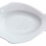 Porland Beyaz 10 cm 6'lı Mini Balık Tabak