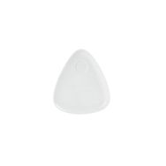 Porland Beyaz Üçgen 22 cm Kahvaltı Tabağı