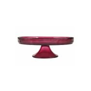 Porland Bordo Ayaklı 28 cm Tabak