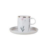 Porland Botanical 80 cc Tabaklı Kahve Fincanı