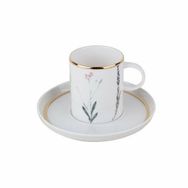 Porland Botanical 80 cc Tabaklı Kahve Fincanı