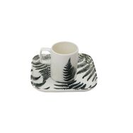 Porland Botanical 85 cc 6 Adet Tabaklı Kahve Fincanı