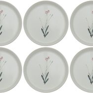 Porland Botanical Desen 19 cm 6'lı Çukur Tabak