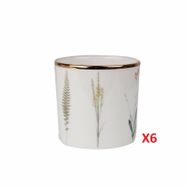 Porland Botanical Desen 230 cc 6'lı Bardak