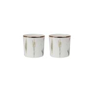Porland Botanical Desen10 230 cc 2'li Mug Bardak