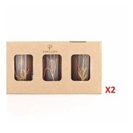 Porland Botanical Mini 3'lü 100 cc 2'li Bardak Takımı