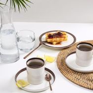 Porland Chopin 4 Parça Bakır Çay Fincan Takımı