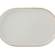 Porland Chopin Altın Serisi 18 cm Oval Kayık Tabak