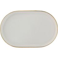 Porland Chopin Altın Yaldız 18 cm Kayık Tabak