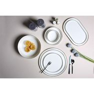 Porland Chopin Platin 60 Parça 12 Kişilik Yemek Takımı Seti