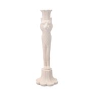 Porland Çita Krem 30 cm Şamdan Mumluk