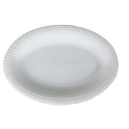 Porland Collet Beyaz 16 cm Desen 2 Kayık Tabak