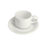 Porland Curve Alumilite 177 cc Tabaklı Çay Fincanı