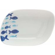 Porland Deep Blue 14 cm Desen 1 Salata Tabağı