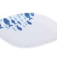 Porland Deep Blue 27 cm Desen 1 Düz Tabak