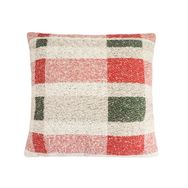 Porland Ekose Kırmızı 43x43 cm Yastık